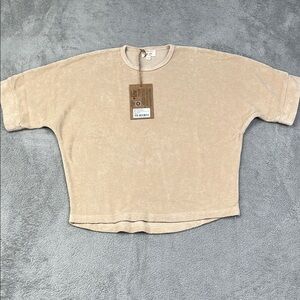 NEW The Simple Folk 6/7 Kids 100% Organic Cotton The Oversized
